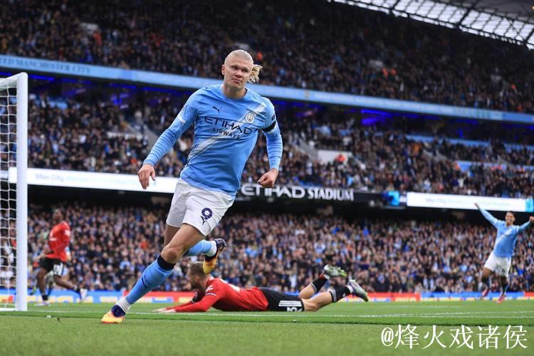 哈兰德36球领跑足坛，曼城3-0大胜水晶宫，紧追阿森纳2分之差