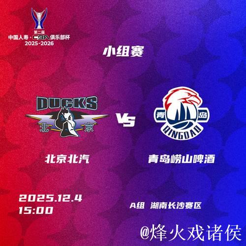 俱乐部杯-吕俊虎15分青岛不敌首钢 杰曼19分